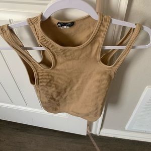 Zara cut out tank